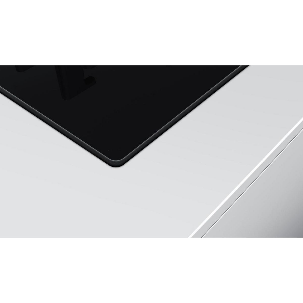 BOSCH Table verre gaz 60 cm noir semi-fleur de plan de travail - ppc6a6b10