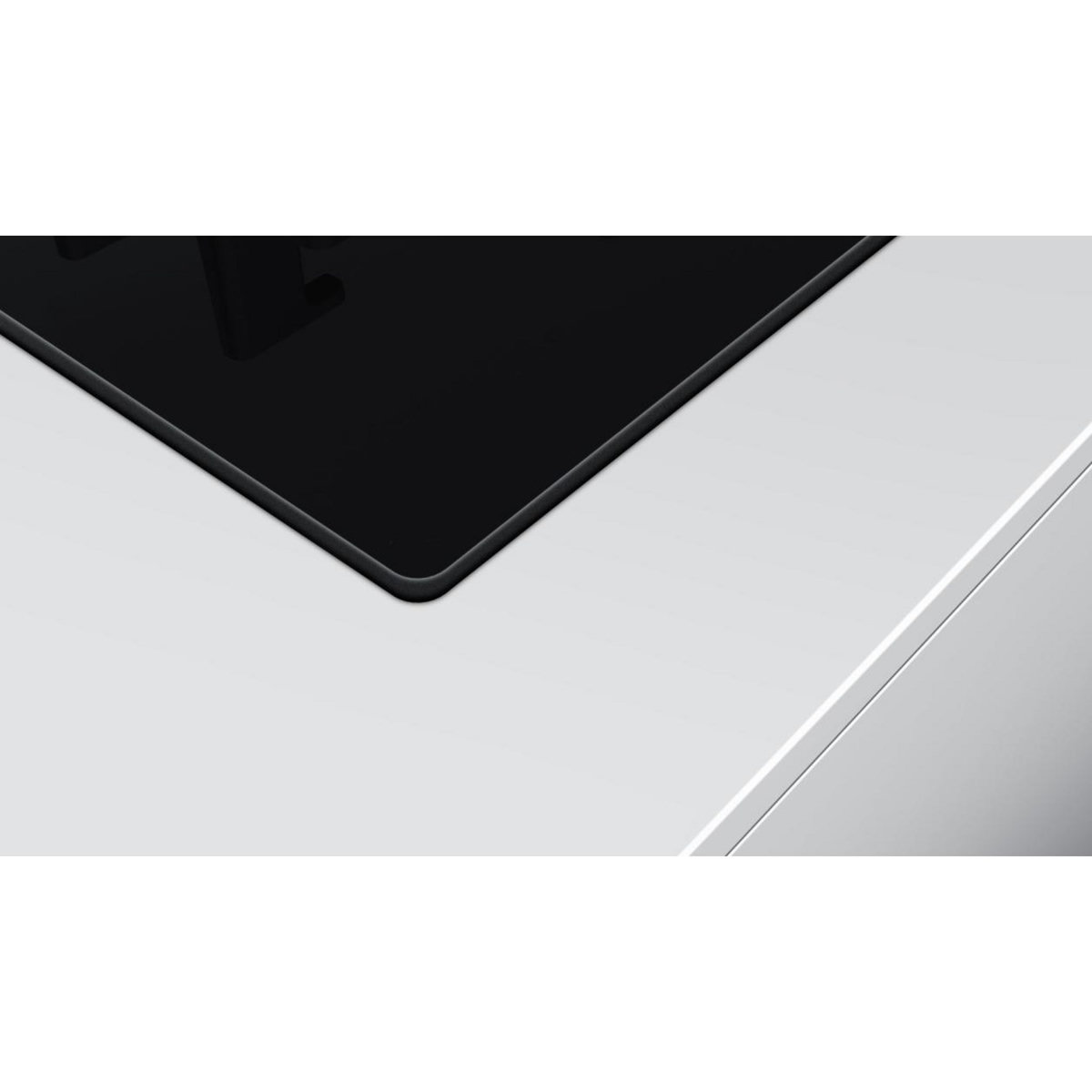 BOSCH Table verre gaz 60 cm noir semi-fleur de plan de travail - ppc6a6b10