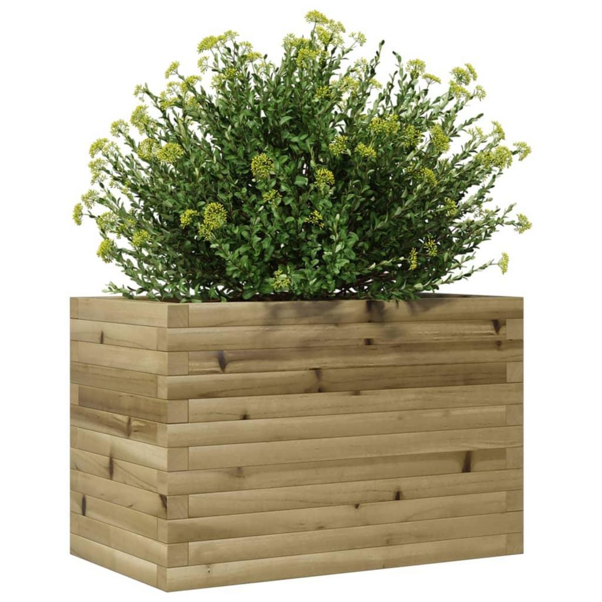 VIDAXL Jardiniere 70x40x45,5 cm bois de pin impregne