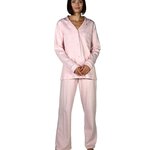 Sensei Maison Pyjama carreaux femme ARIA. Coloris disponibles : Gris, Rose