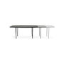 Voir la diapositive 4 : Paris Prix Table de Repas Extensible  Nestor  270cm Noir