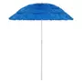 VIDAXL Parasol de plage Hawaii Bleu 180 cm