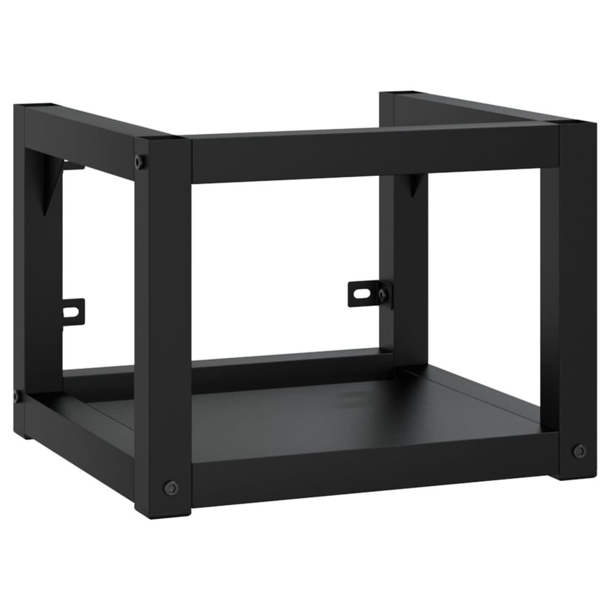 Voir la diapositive 3 : VIDAXL Cadre de lavabo de salle de bain vasque a encastrer Noir Fer