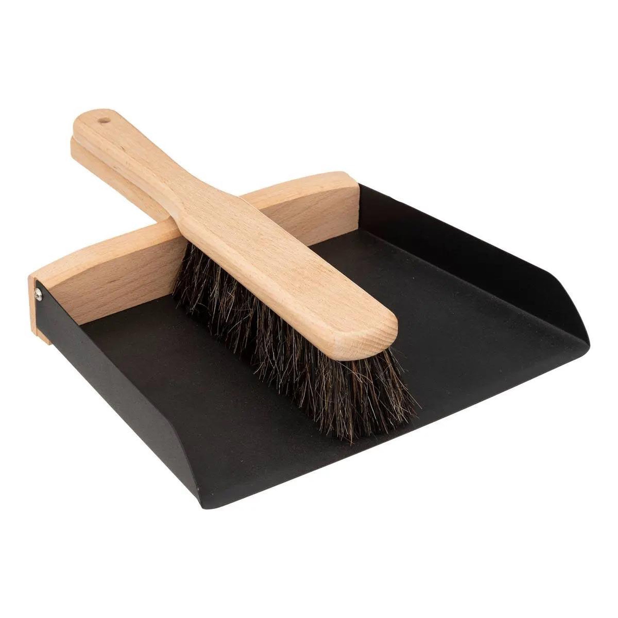 FIVE Pelle & balayette  blackwood  31cm noir & beige