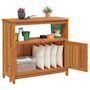 Voir la diapositive 4 : VIDAXL Table console de jardin 80x35x75 cm bois massif d'acacia