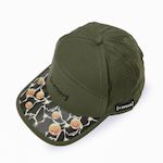 CAPSLAB Casquette 6 pans avec visière 3D. Coloris disponibles : Vert