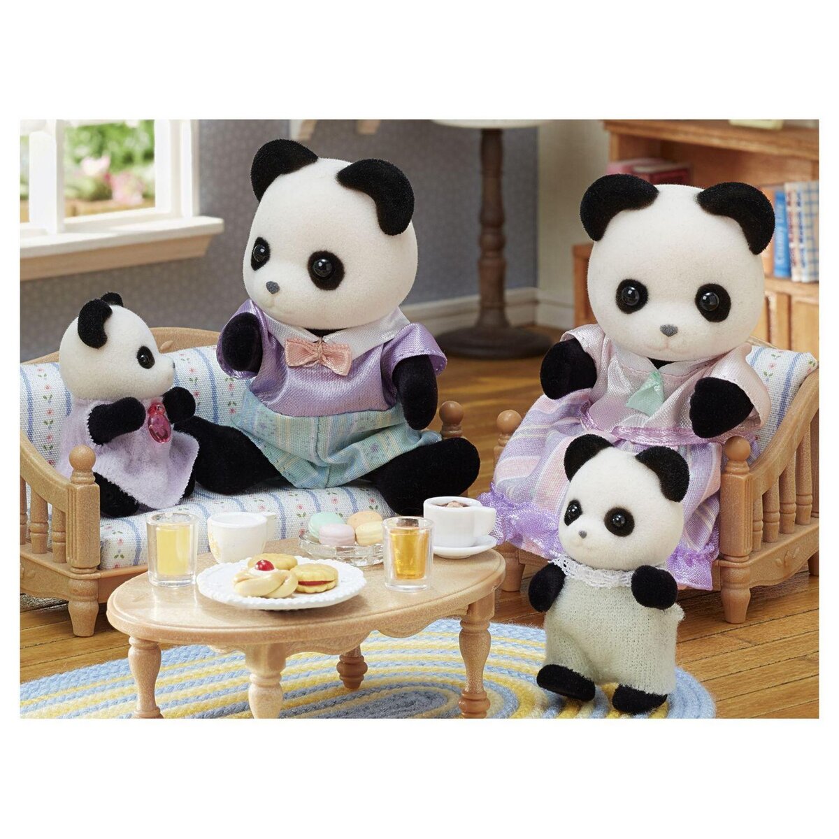 Sylvanian families 5529 Famille Panda - Sylvanian Families