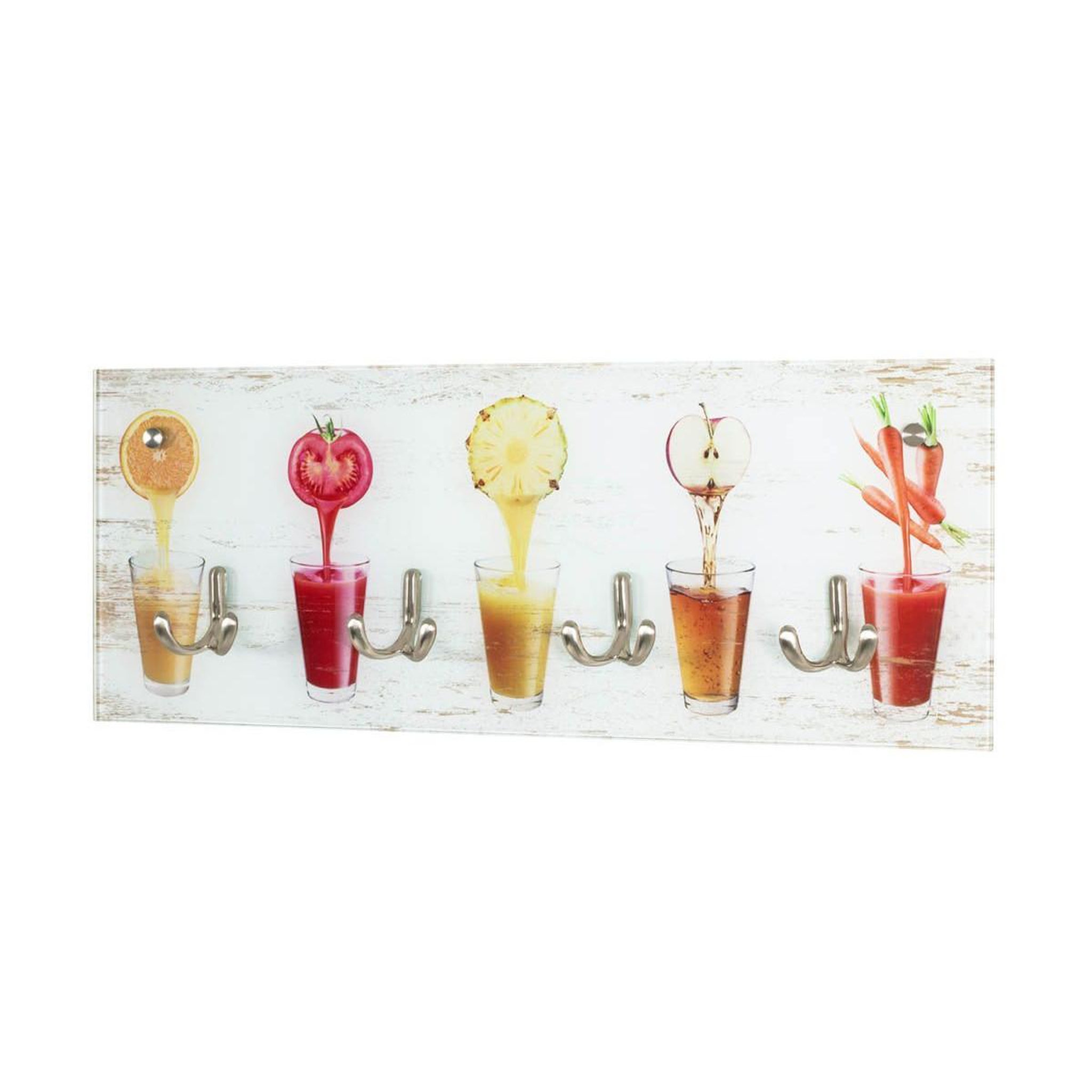 Paris Prix Patère murale verre  jus  50cm multicolore