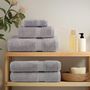 Voir la diapositive 3 : VIDAXL Serviettes d invité de qualité supérieure SOLUND 4 pcs gris