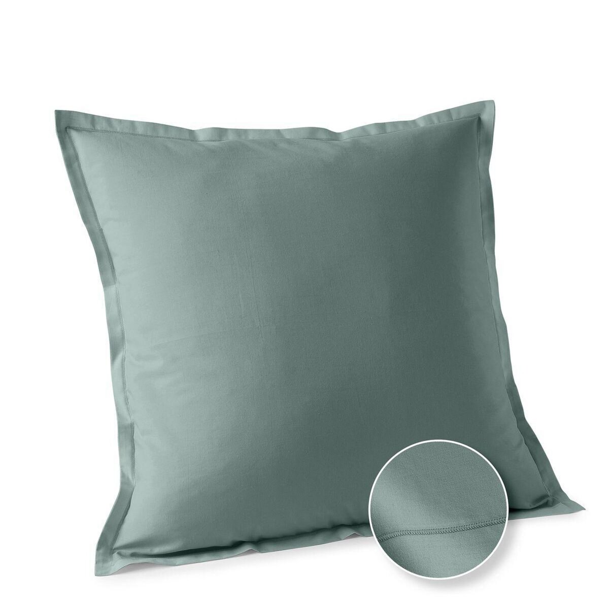 ACTUEL Taie d'oreiller unie en coton 57 fils - collection permanente