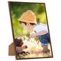 Voir la diapositive 2 : VIDAXL Collage de cadres photo 5 pcs de mur table Bronze 70x90 cm MDF