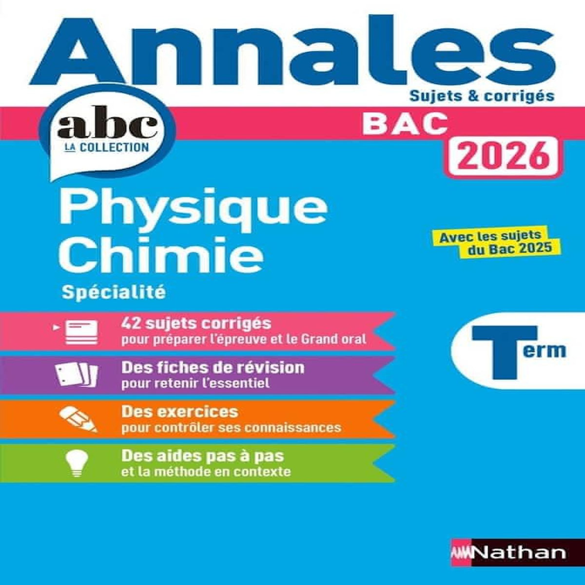PHYSIQUE CHIMIE TLE SPECIALITE. EDITION 2026, Marteau-Bazouni Karine