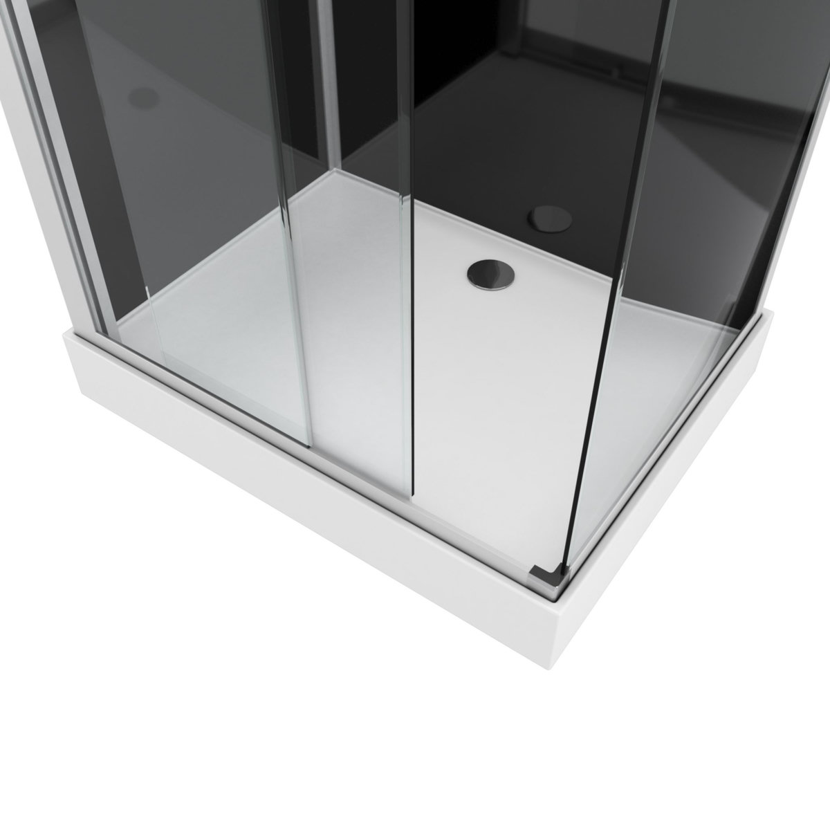Aurlane Cabine de douche rectangle 110x80x230cm - SHADOW CORNER