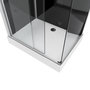 Voir la diapositive 3 : Aurlane Cabine de douche rectangle 110x80x230cm - SHADOW CORNER