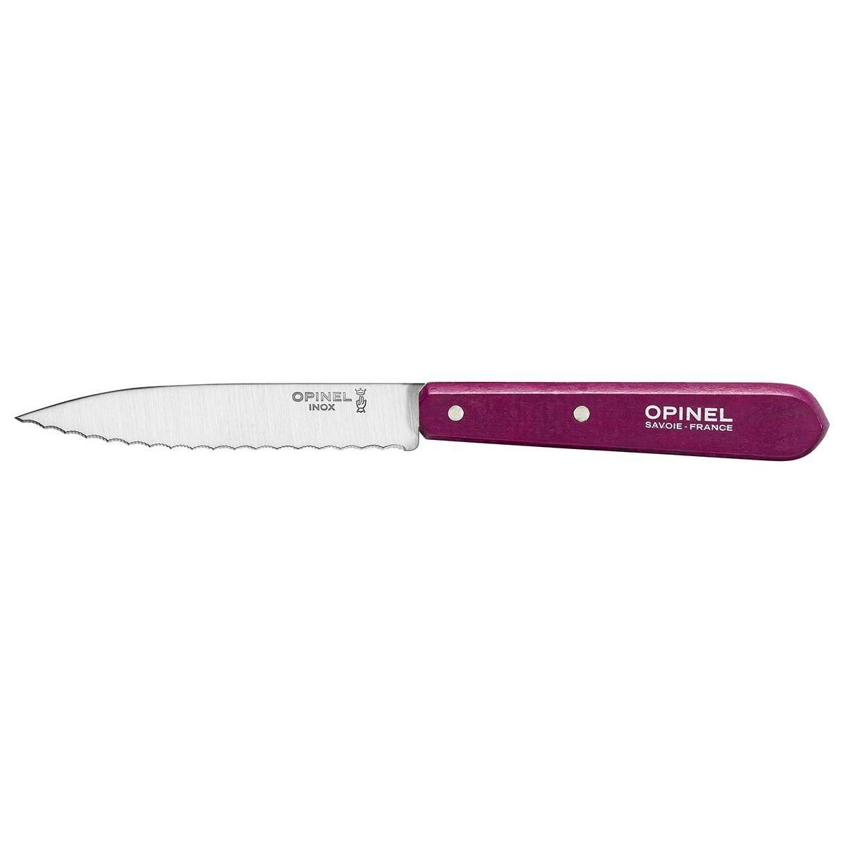 Opinel Couteau d'office Crante No113 aubergine