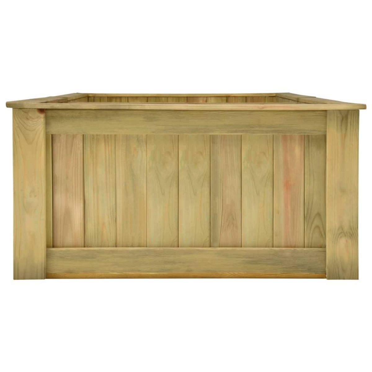 VIDAXL Jardiniere surelevee 196x100x50 cm Bois de pin impregne