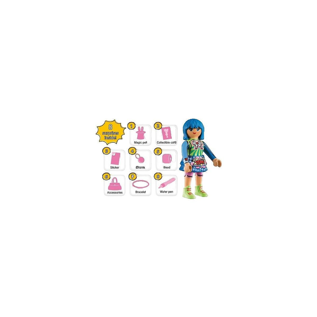PLAYMOBIL Jeu de construction Playmobil Clare multicolore