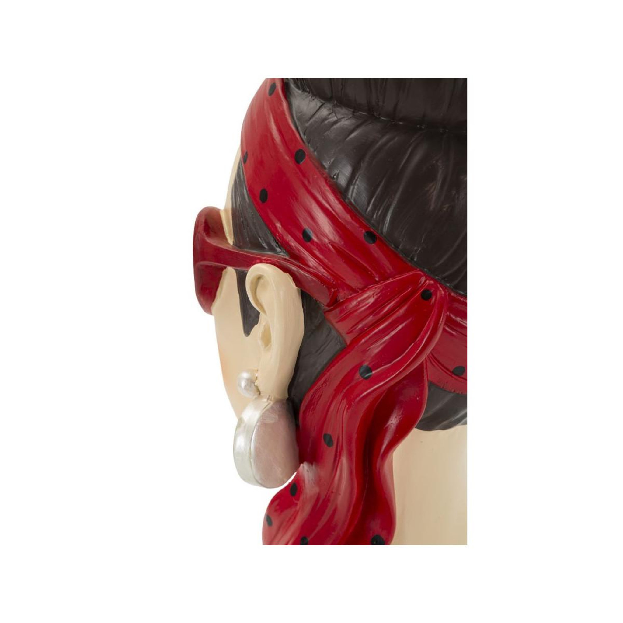 Voir la diapositive 5 : Paris Prix Vase déco femme  hollywood  27cm multicolore