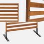 Voir la diapositive 6 : SWEEEK Paravent extérieur en bois. 80cm. acacia. intérieur. extérieur