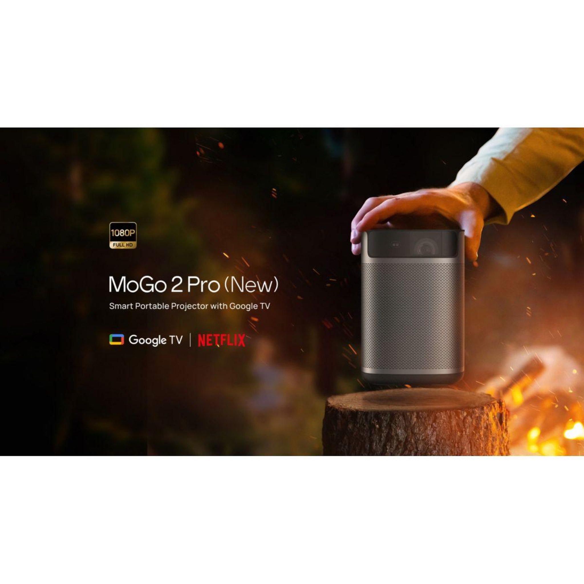 Voir la diapositive 2 : XGIMI Vidéoprojecteur portable mogo 2 pro gen 2 - google tv