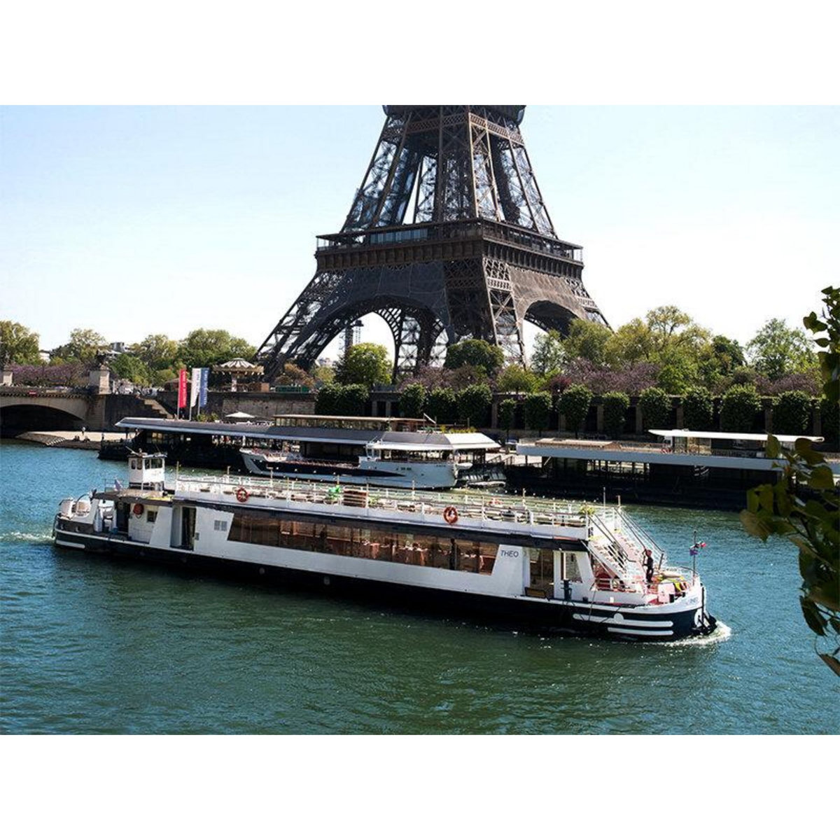 Smartbox Croisière sur la Seine : 2h avec brunch italien - Coffret Cadeau Multi-thèmes