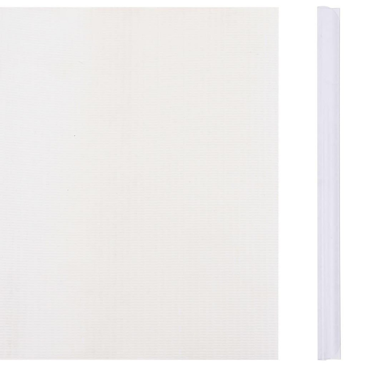 VIDAXL Ecran d'intimite de jardin PVC 35x0,19 m Blanc