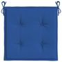 Voir la diapositive 5 : VIDAXL Coussins de chaise de jardin lot de 6 bleu royal 50x50x3 cm