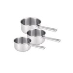 Beka Série de 3 casseroles inox 16/18/20cm - 101041