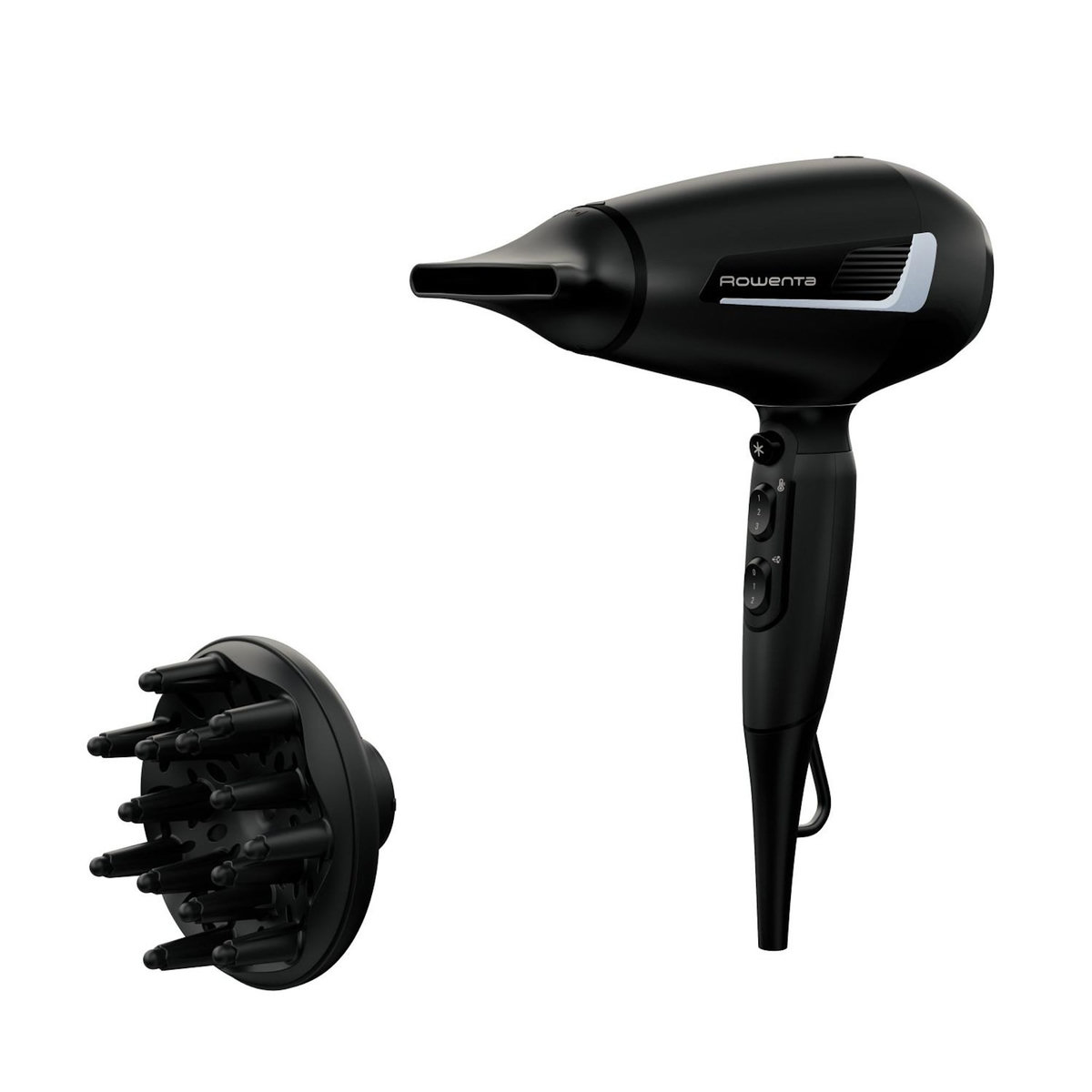 ROWENTA Rowenta Pro Expert CV8820 sèche-cheveux 2100 W Noir, Métallique