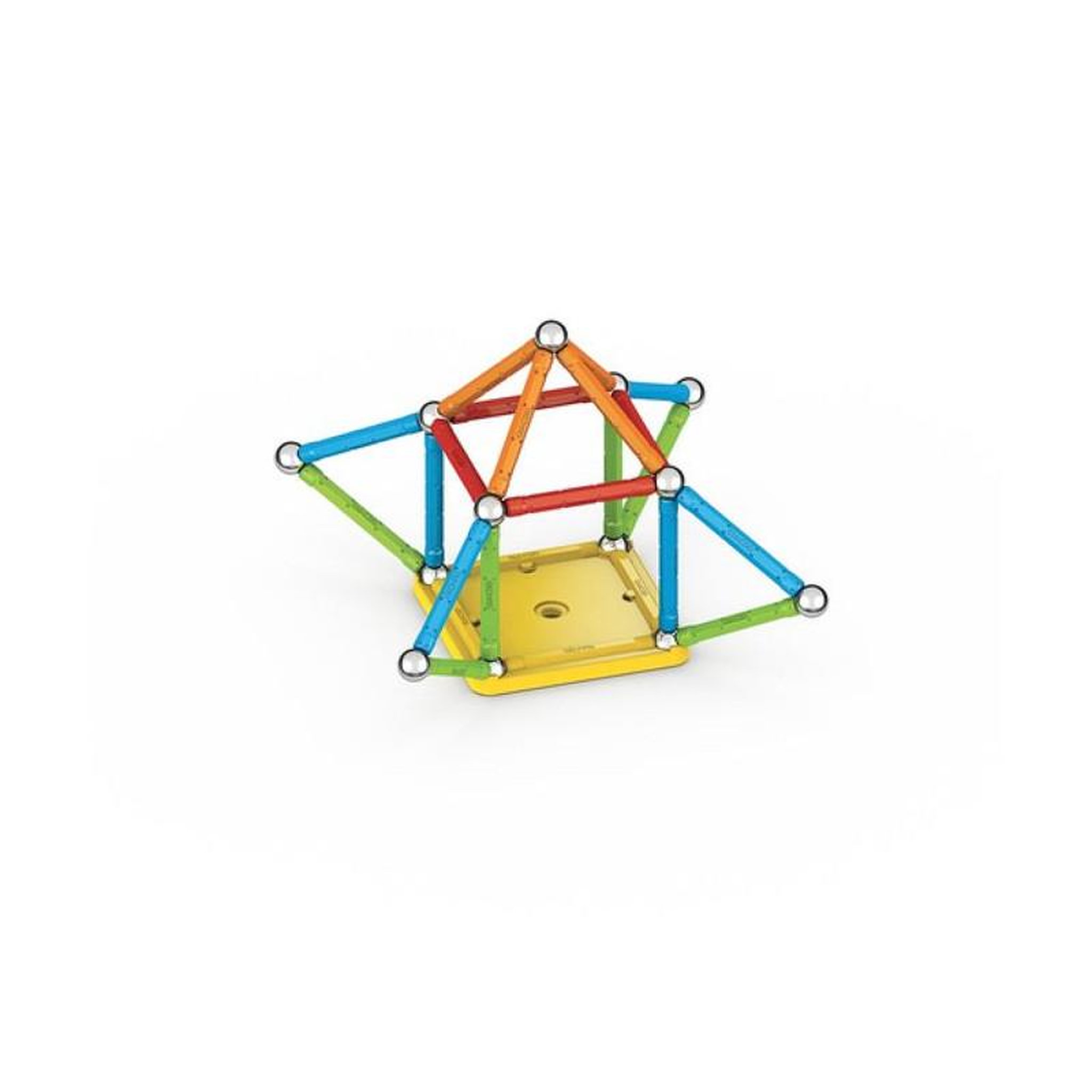 Voir la diapositive 4 : Geomag Geomag Super Color Recycled 42 pieces multicolores