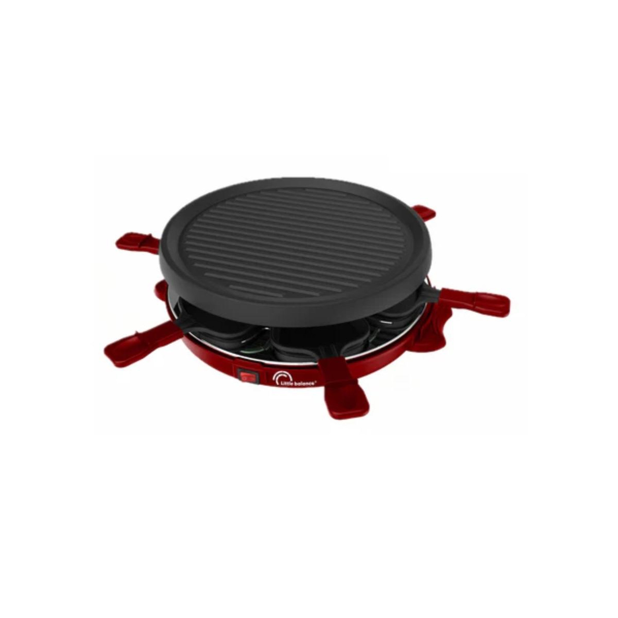LITTLE BALANCE Appareil à raclette+grill 6 personnes 800w - 8947