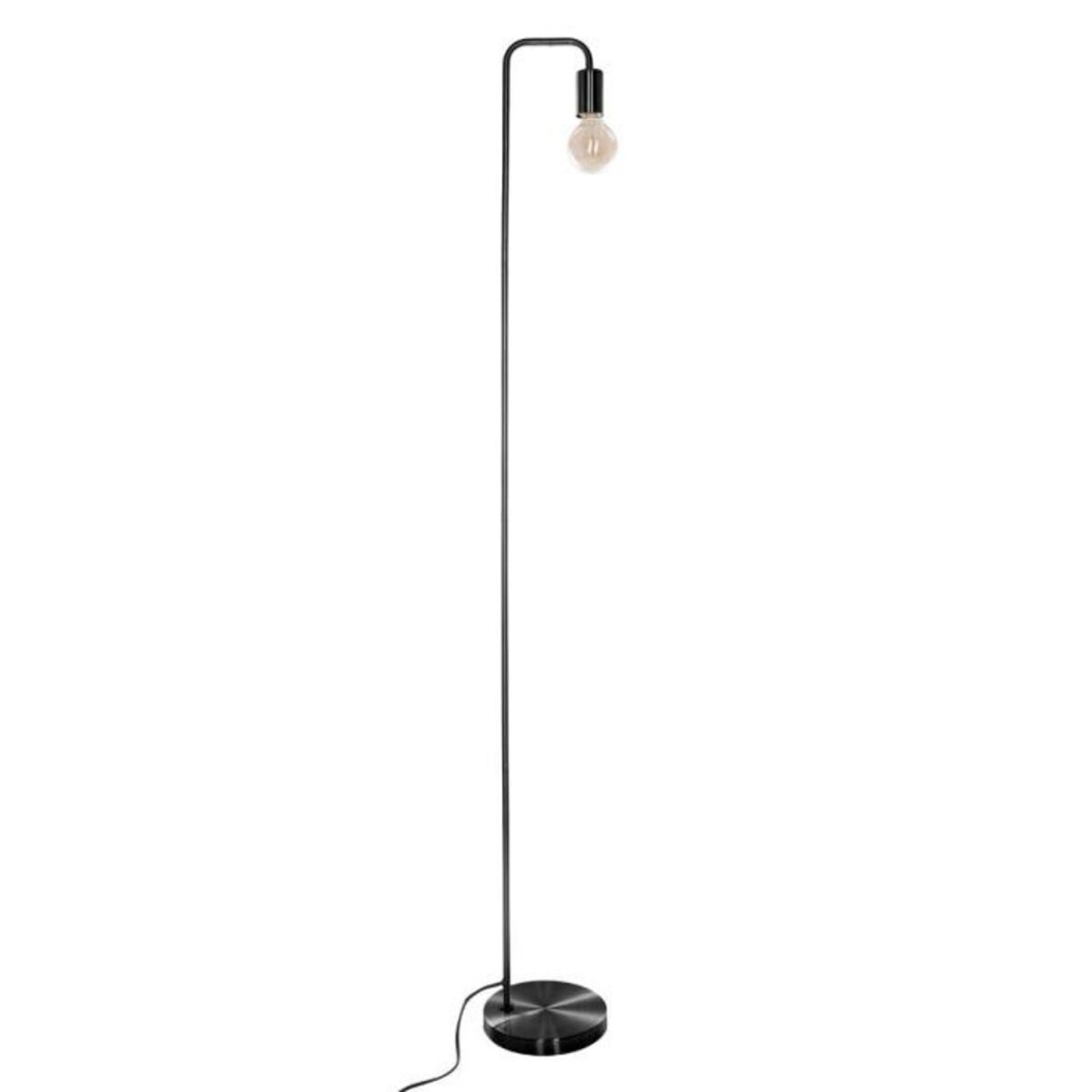 ATMOSPHERA Lampadaire en Métal  Tige  150cm Noir