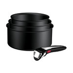 TEFAL Batterie de cuisine Ingenio Excellence 3 casseroles