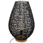ATMOSPHERA Lampe à Poser Design  Etel  55cm Noir
