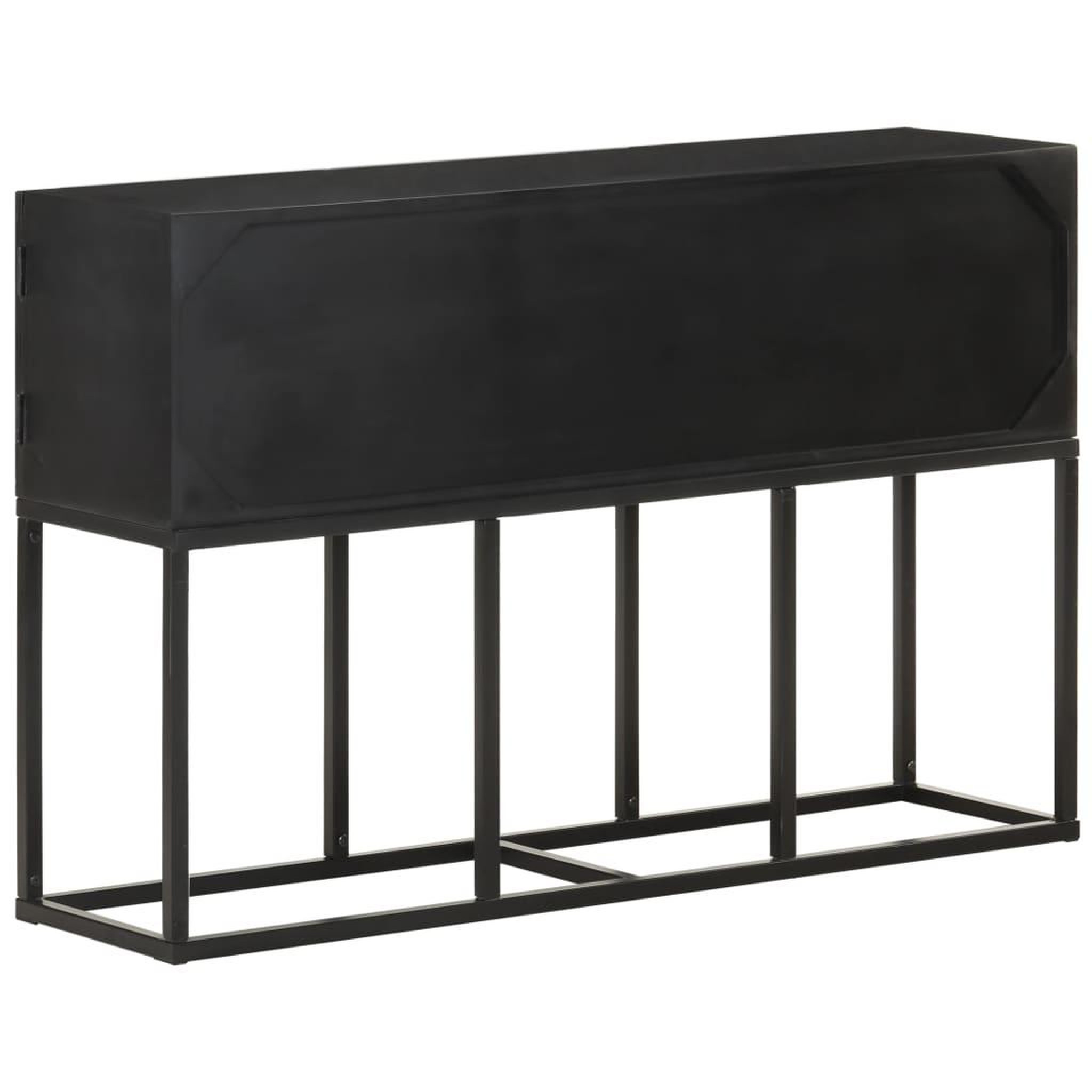 Voir la diapositive 3 : VIDAXL Buffet 115x30x76 cm Bois de manguier massif