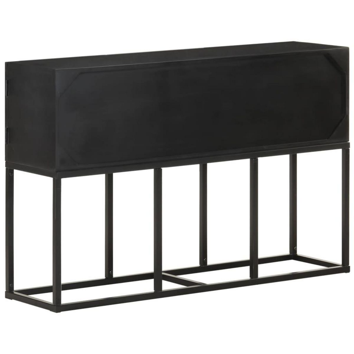 VIDAXL Buffet 115x30x76 cm Bois de manguier massif