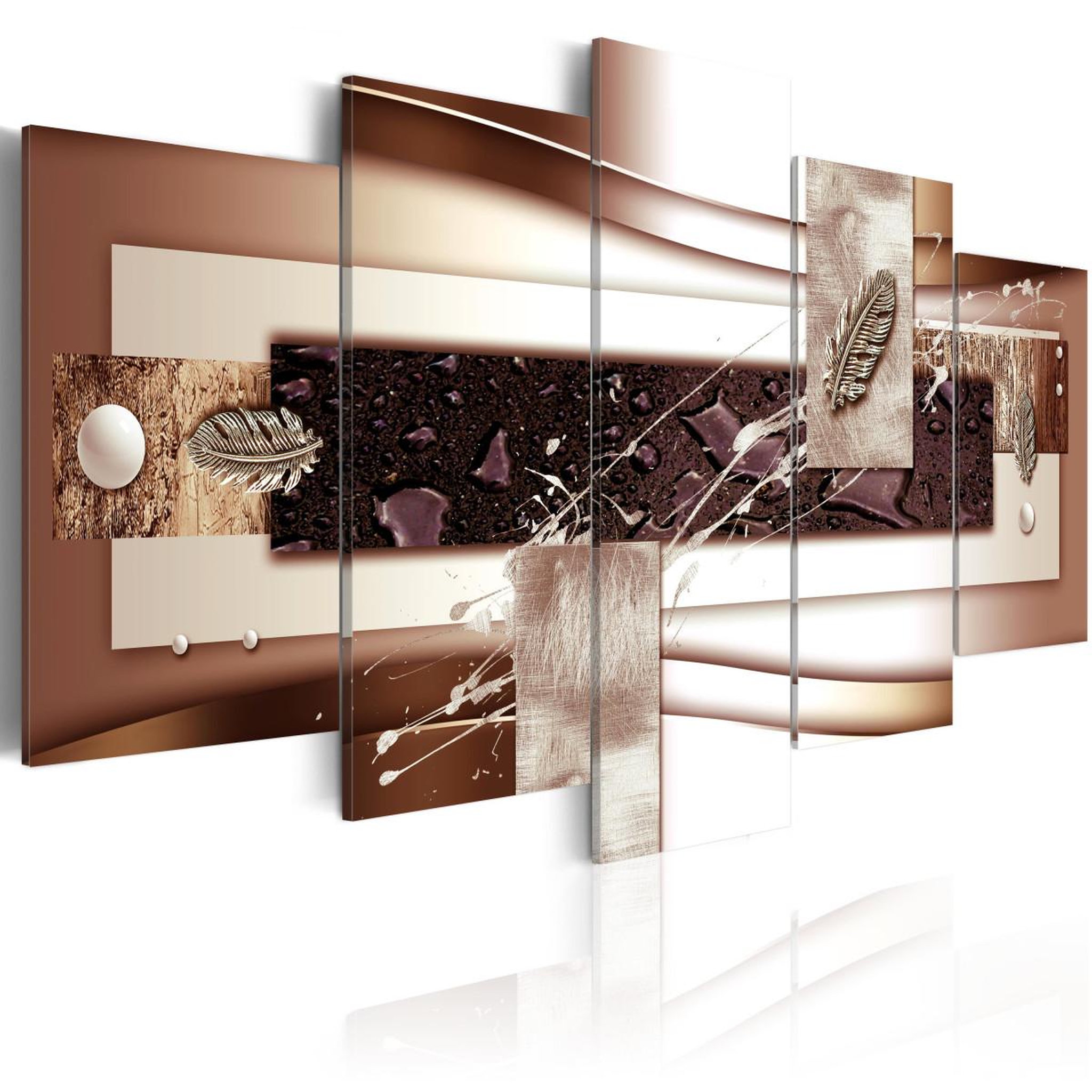 Paris Prix Tableau imprimé  elegance of symmetry. Coloris disponibles : Multicolore