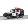 Voir la diapositive 4 : BRUDER  Jeep Wrangler Unlimited Rubicon Police avec Policier