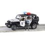 Voir la diapositive 4 : BRUDER  Jeep Wrangler Unlimited Rubicon Police avec Policier