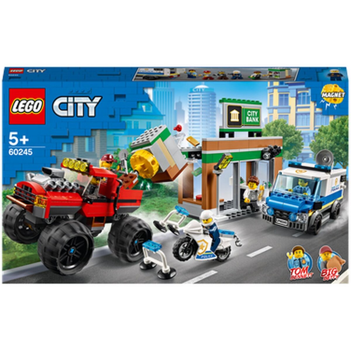 LEGO City 60245- Le Cambriolage de la banque pas cher 