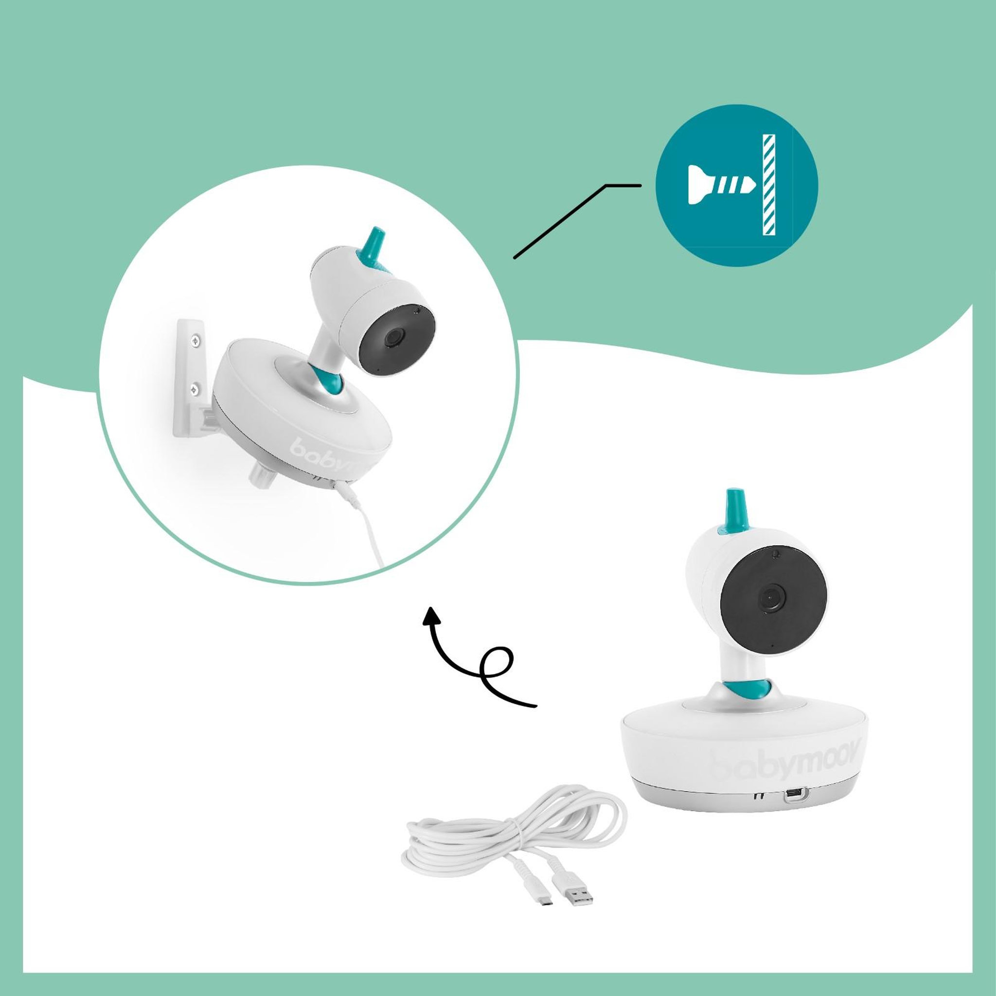 Voir la diapositive 5 : BABYMOOV Caméra Additionnelle pour Babyphone vidéo Yoo Moov Babymoov