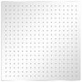 Voir la diapositive 2 : VIDAXL Tete de douche plongeante carree en acier inoxydable 50x50 cm