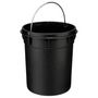 Voir la diapositive 2 : FIVE Poubelle de Salle de Bain  Métal  3L Gris