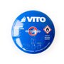 VITO Pro-Power Cartouche gaz 190g VITO butane perçable avec système sécurité stop-gaz TUV