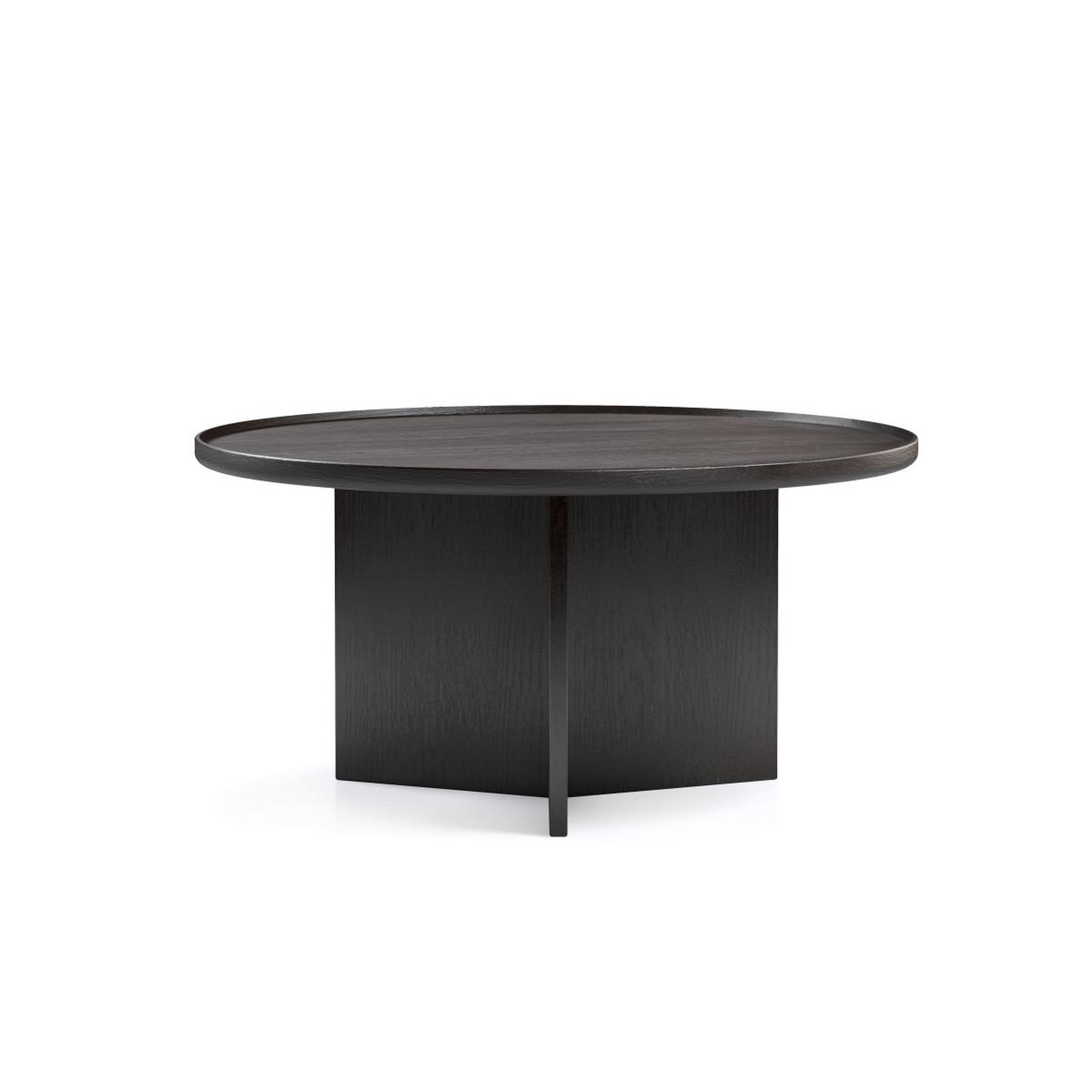 Voir la diapositive 2 : Paris Prix Table basse ronde  cala  83cm noir