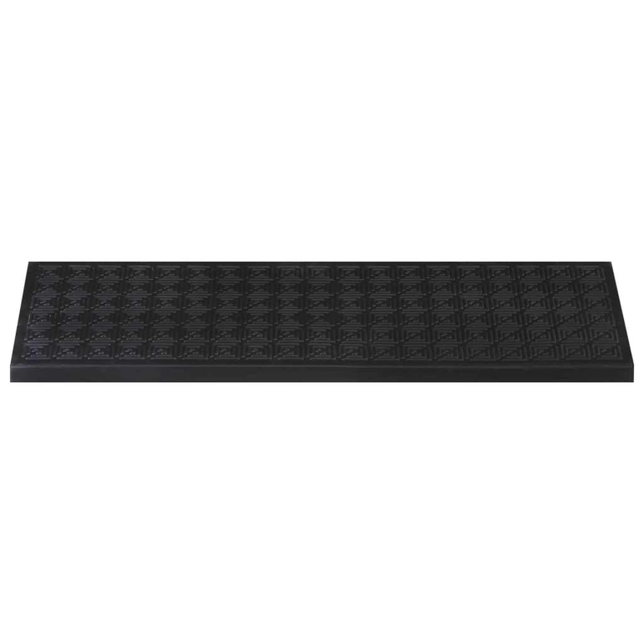 Voir la diapositive 5 : VIDAXL Marches d'escalier 10 pcs 25x75 cm caoutchouc