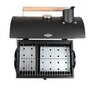 Voir la diapositive 4 : LIVOO Barbecue fumoir portable 33.5x22cm noir - doc269