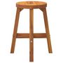 Voir la diapositive 4 : VIDAXL Tabouret Marron 38x38x45 cm Bois d'acacia solide
