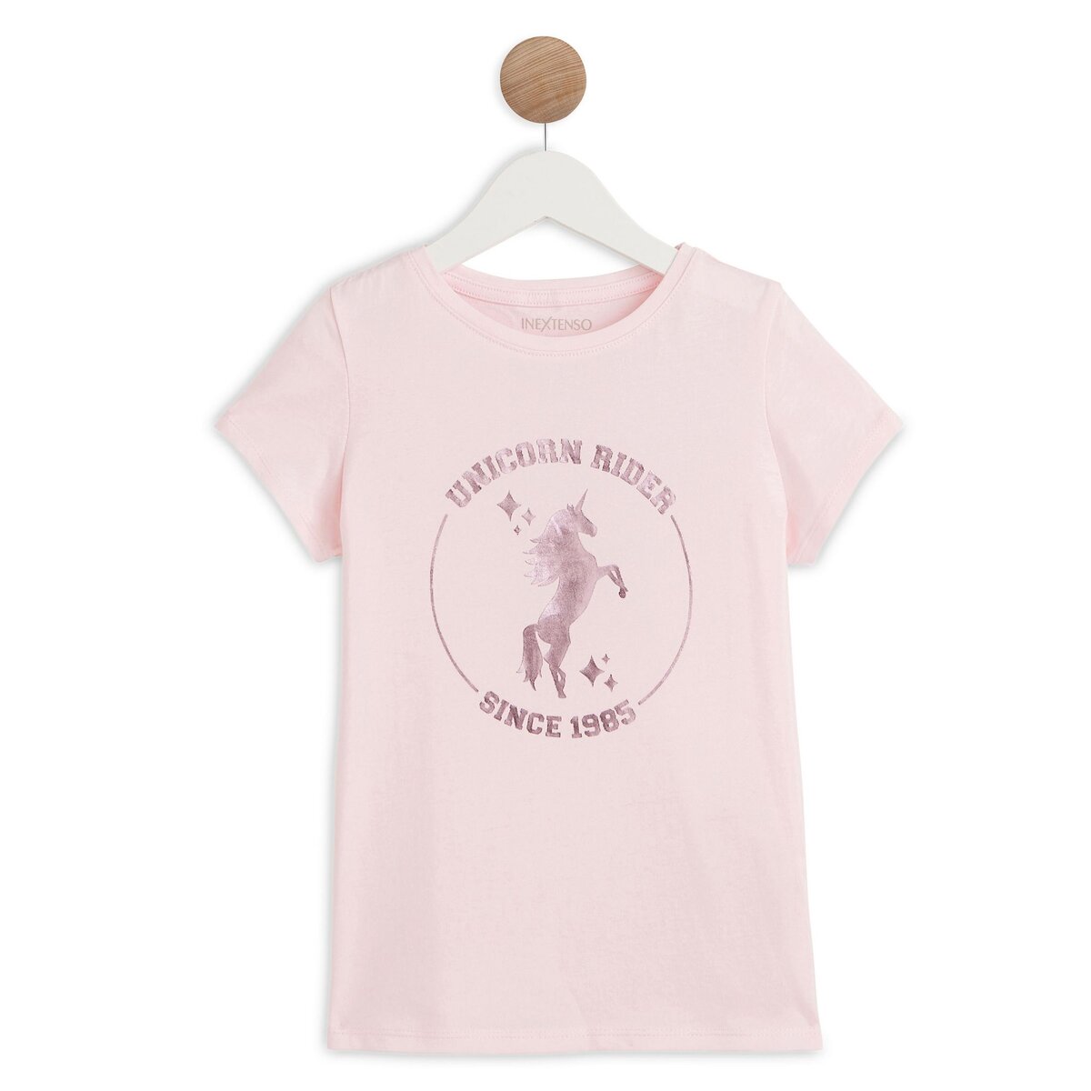 IN EXTENSO T-shirt manches courtes cheval fille