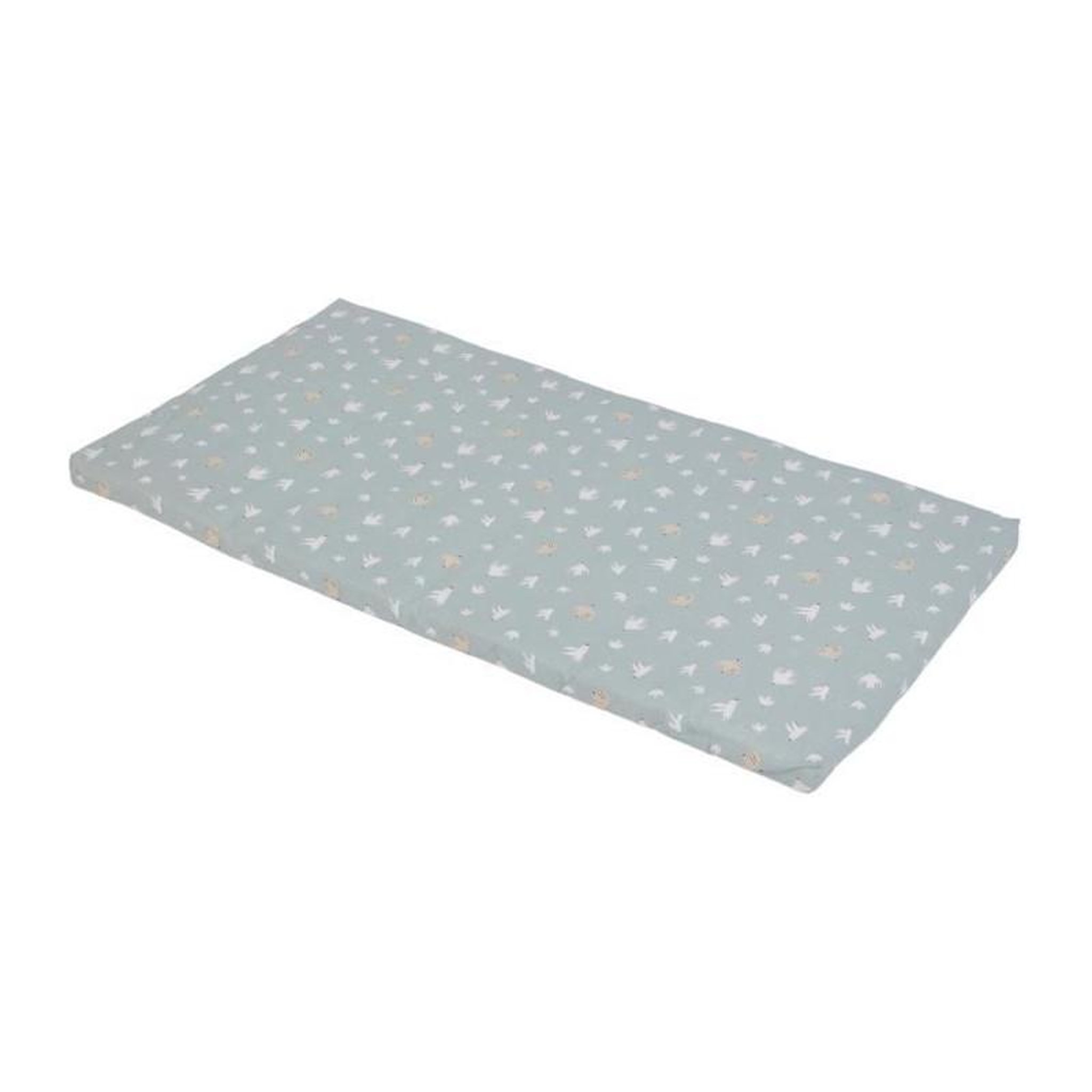 Voir la diapositive 3 : TINEO Matelas nomade Over the sea - 120 x 60 x 4 cm - Bleu - TINEO
